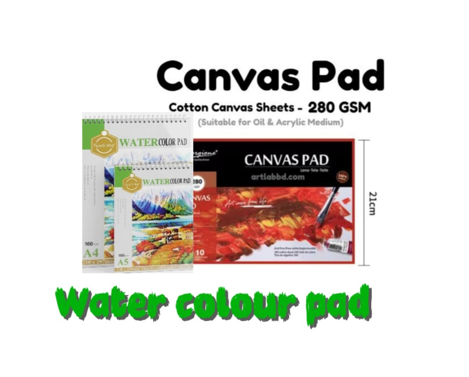CANVAS PAD & WATER PAD