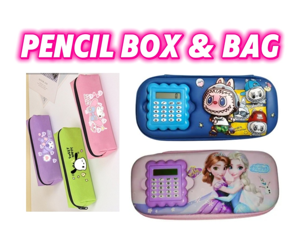 PENCIL BOX & BAG