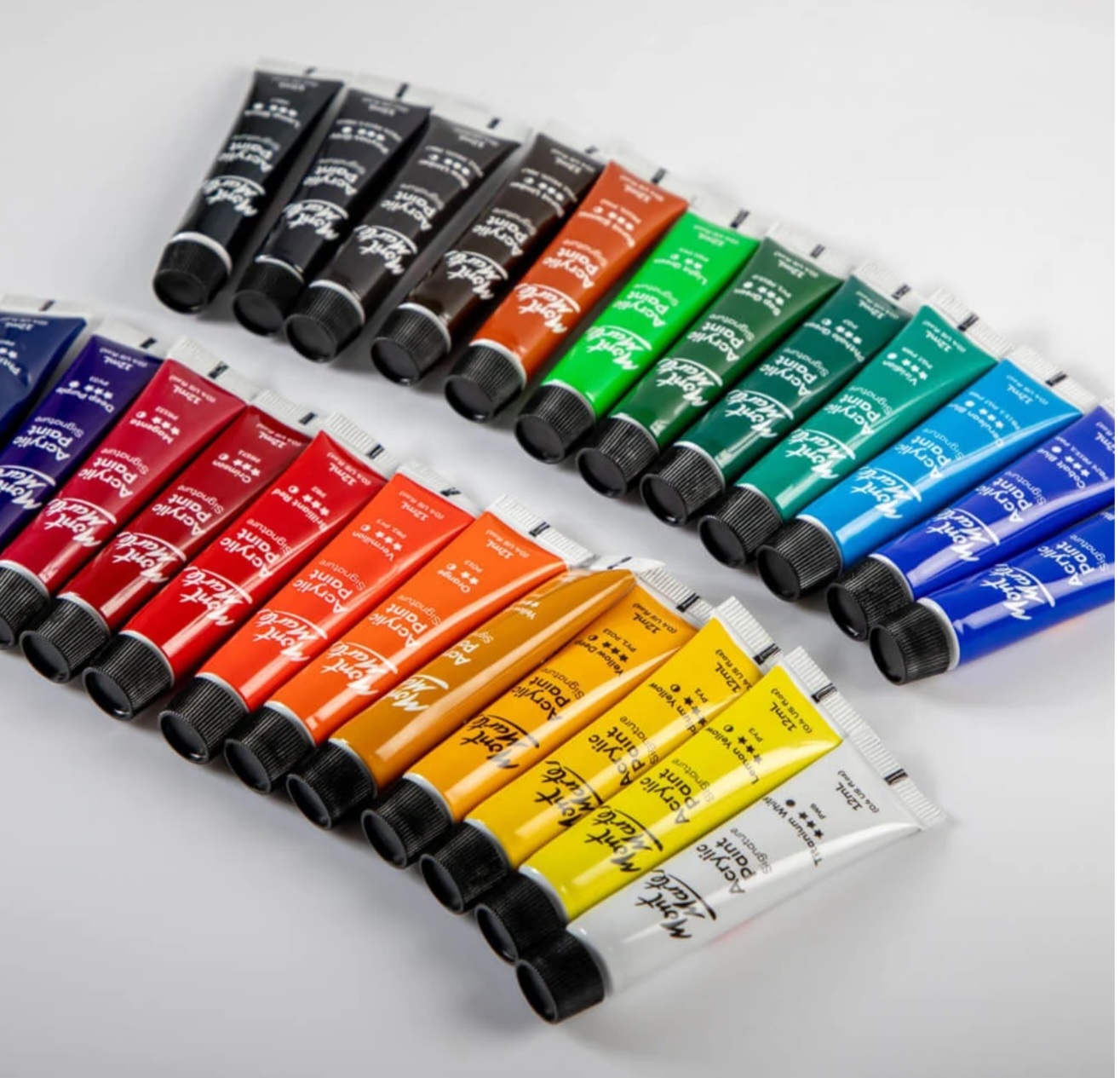 Mont Marte Acrylic Paints Signature 24 pc x 12ml (0.4 US