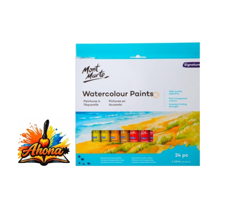 Mont Marte Water Paints Signature 24 pc x 12ml (0.4 US