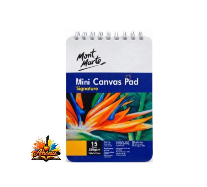 Mont Marte Canvas Pad mini 15 Sheets