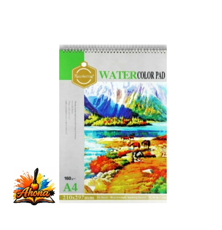 Keep Smling Water Colour Pad 160Gsm A4