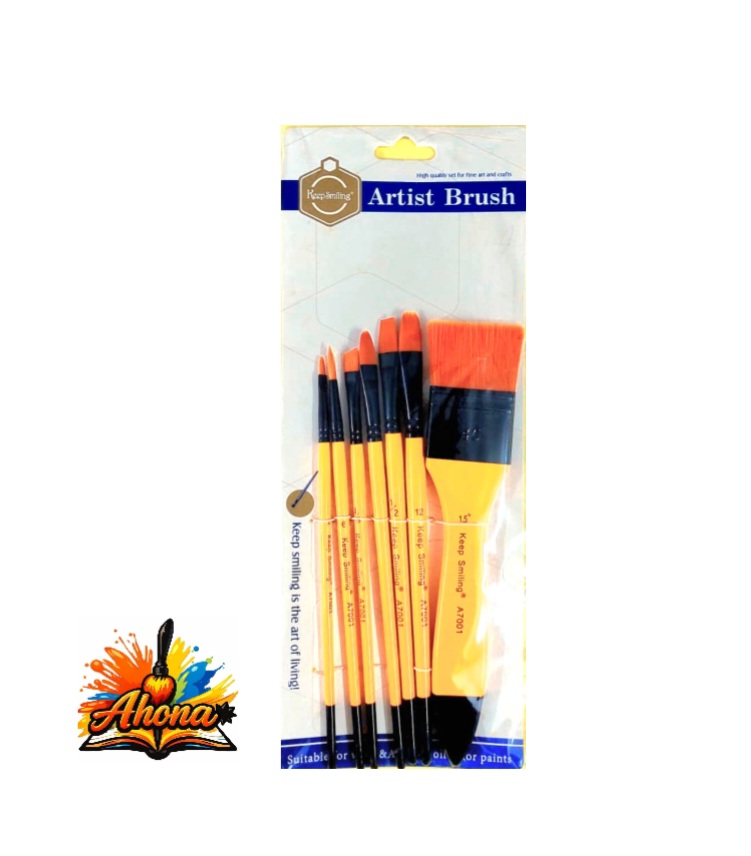 Keep Smling Artist Brush 7Pcs A7001