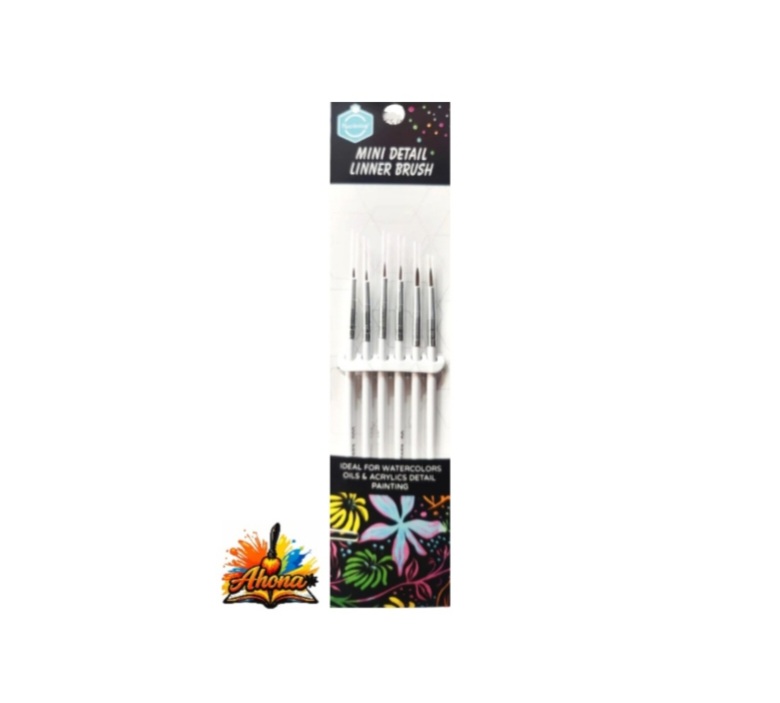 Keep Smling Mini Detail Brush  0.00.000 6Pcs Set