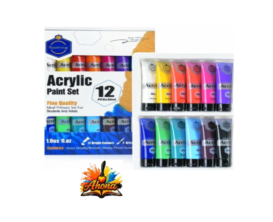 Keep Smling Acrylic 30ml 12 Colour premium