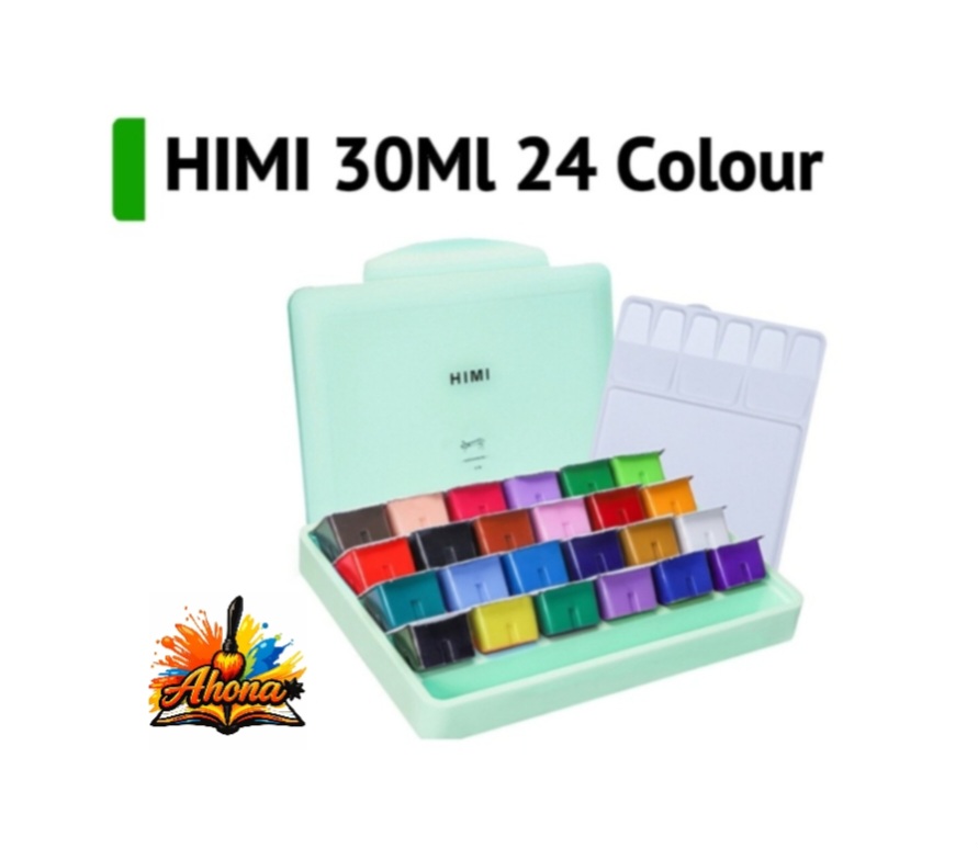 Himi Gouache Paint Set Jelly Cup 30ml 24 Colour